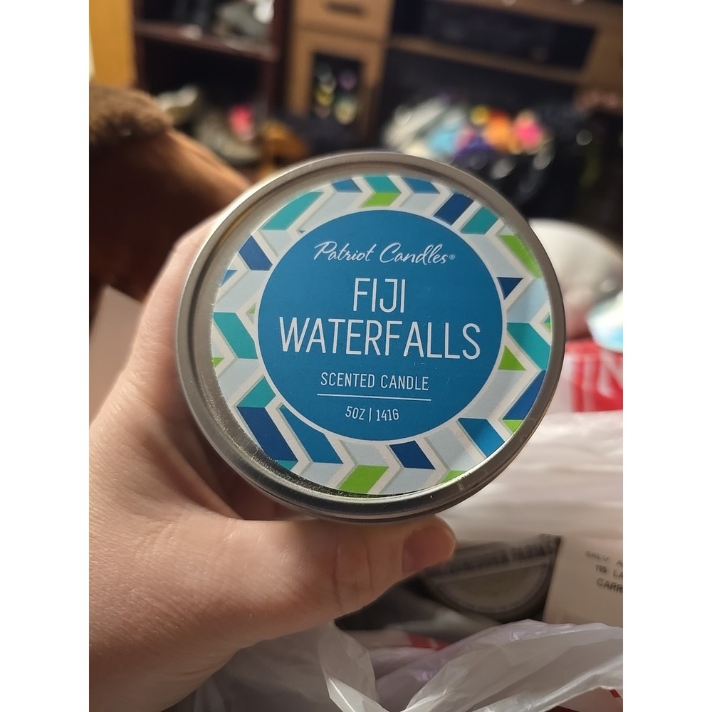 Patriot Candles Fiji Waterfalls Single Wick Scented Tin Candle 5 Oz New Walgreen